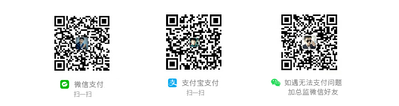 直接扫码支付操作-如提示无法支付-需加总监微信